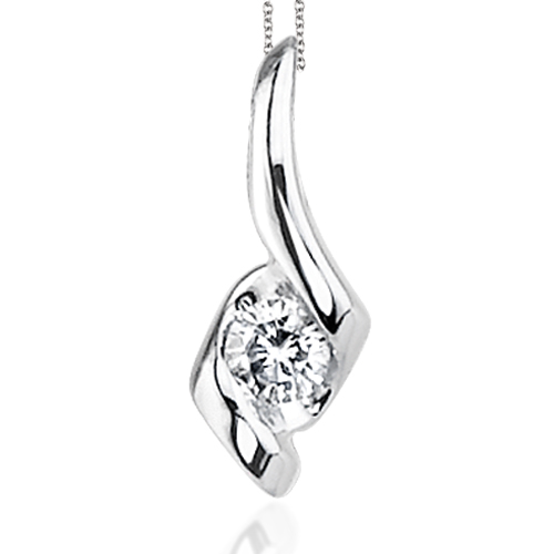 Sirena Signature Diamond Pendant
