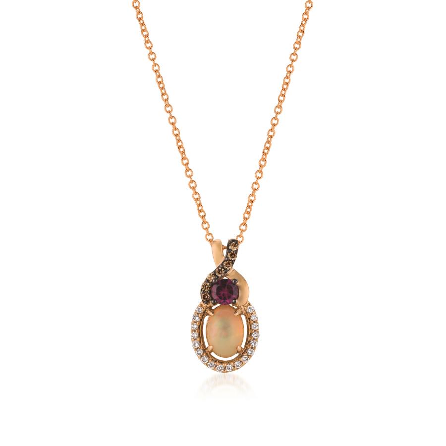 Smoky Quartz 925 Sterling Silver Pendant Necklace, 4.41 Gms (approx.) at Rs  1105 in Jaipur