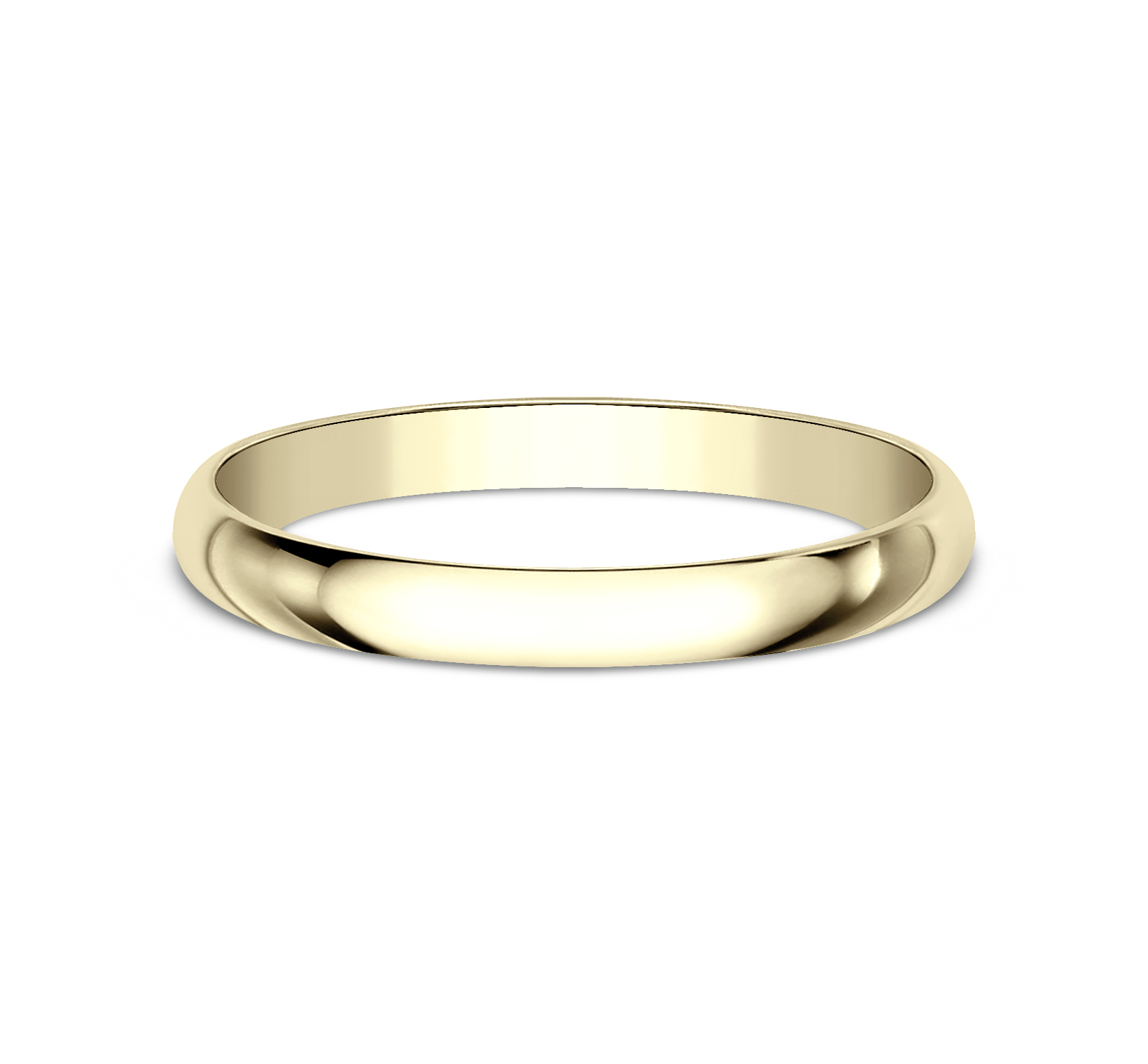 10K Yellow Gold 2MM Band | Harry Ritchie's
