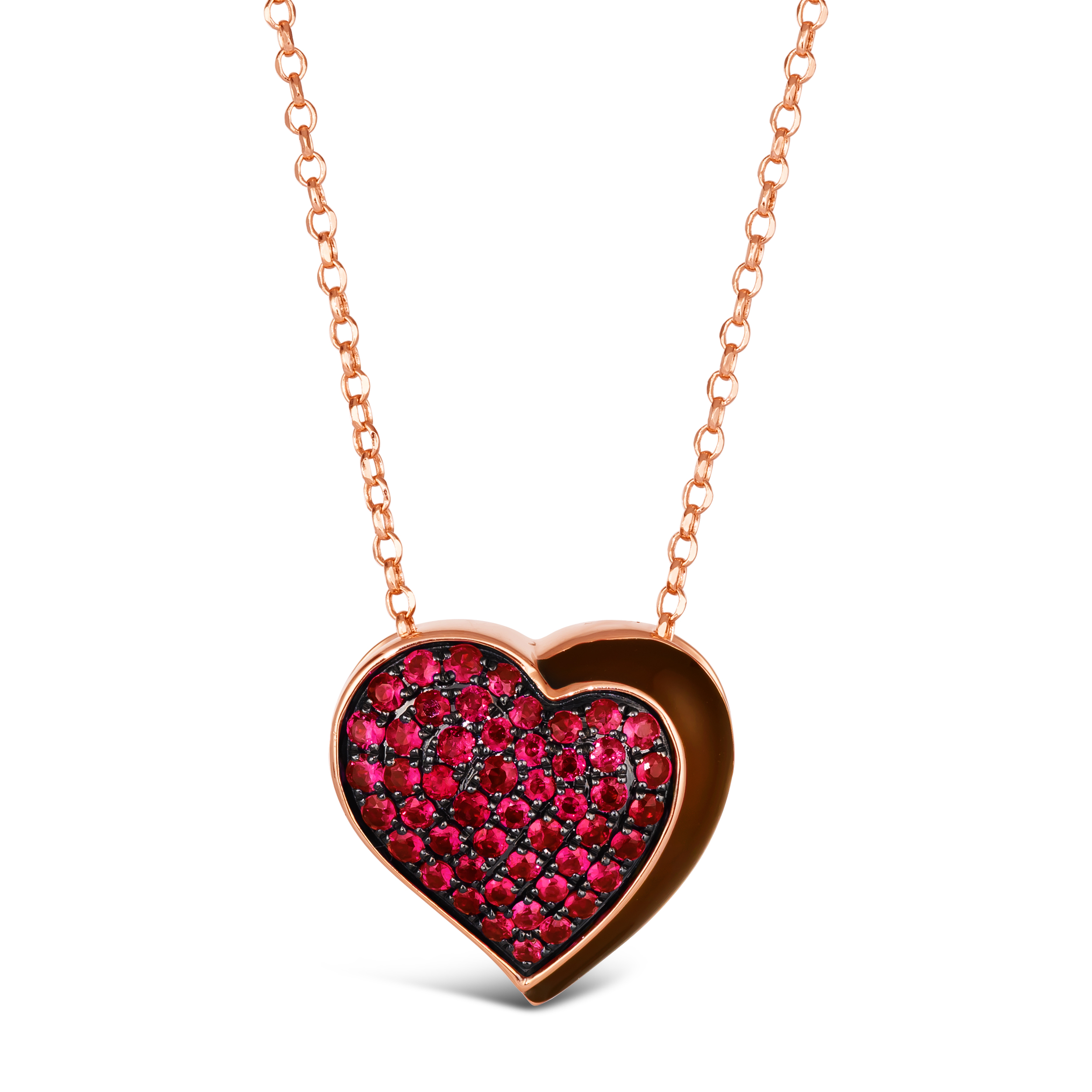 Le Vian Heart 14k Rose Gold Necklace | Don Basch Jewelers