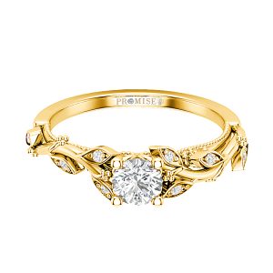 Love Story Promise Diamond Engagement Ring