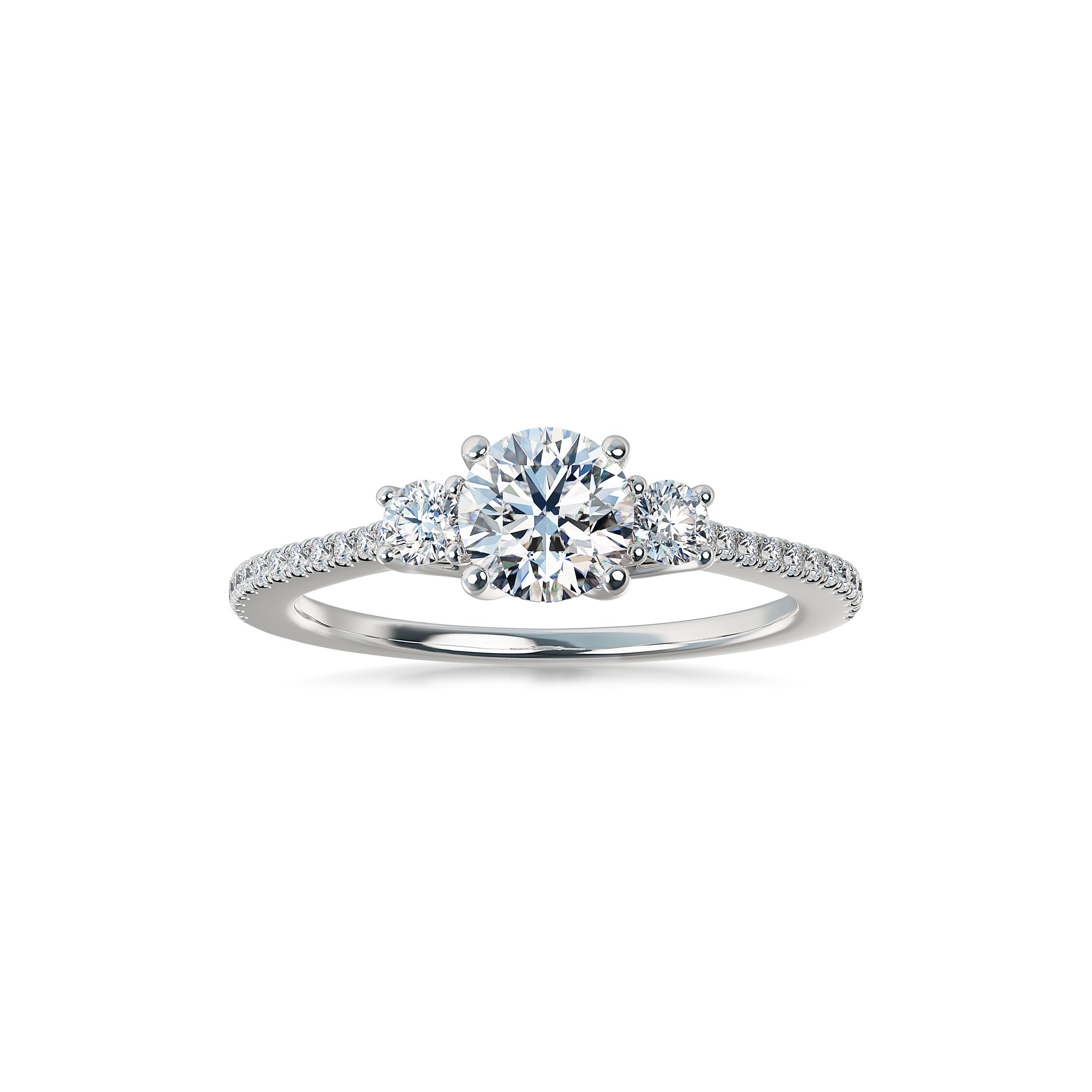 H Diamond Engagement Ring | Harry Ritchie's
