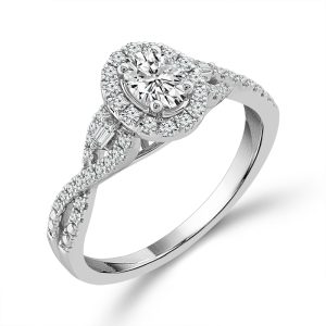 Two Hearts® Diamond Engagement Ring