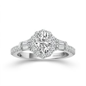 Love Story® Promise Oval Diamond Engagement Ring