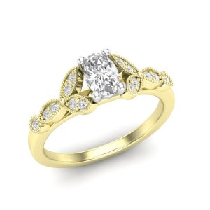 Love Story® Oval Cut Diamond Engagement Ring